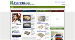 Desktop Screenshot of palets.es